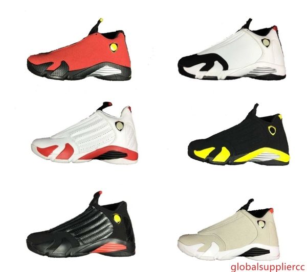 

14 basketball shoes last sdesert sand bred black toe red car black yellow mens women trainers price with box