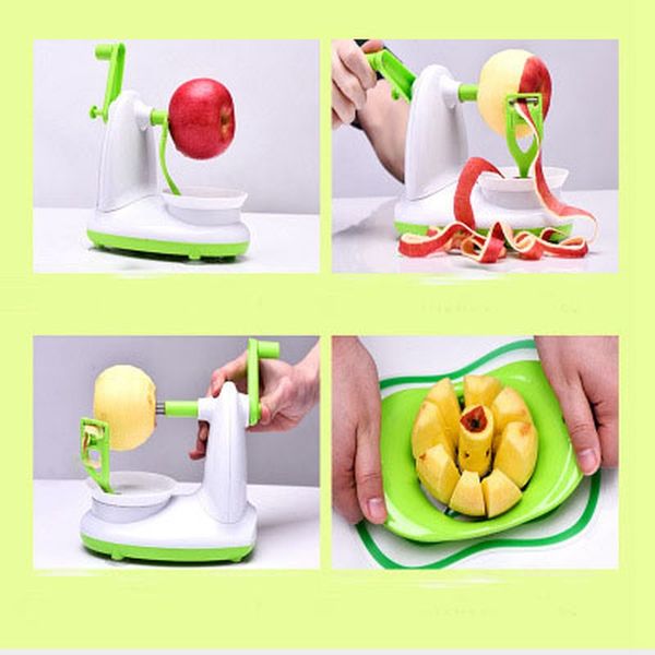 

household scraper hand shake automatic cutting apple multi-function peeling knife compact and light rotary cleaning convenient