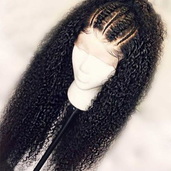 

lace front human hair wigs for black women remy brazilian curly lace frontal wigs with baby hair pre plucked