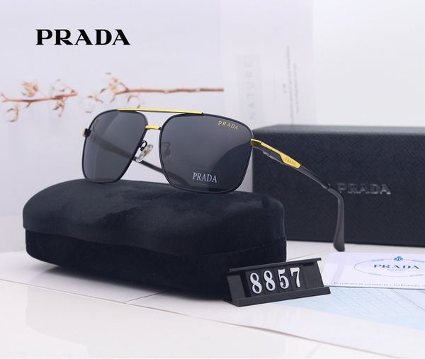 

8857# 2020 mens designered sunglasses fashion men driver branded glasses outdoor shades pc polarized casual luxury sun glasses 2020369k, White;black