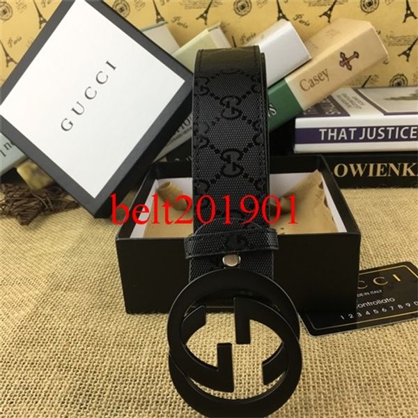 

2018 new de igner bu ine wai tband import really leather fa hion big hoof footwear men 039 trap belt with box
