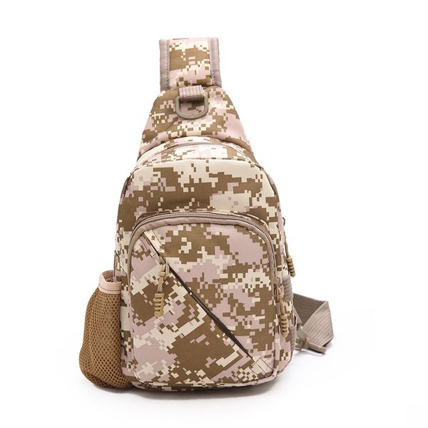 

new men's chest bag fashion slung waterproof nylon outdoor shoulder bag korean riding chest bag