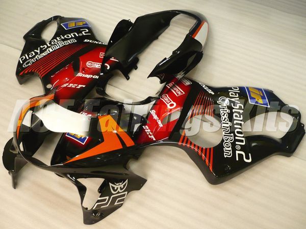 

4 подарки новый abs мотоцикл обтекатели комплект подходит для honda cbr600 f4 1999 2000 99 00 набора тела fs пользовательские красный черный