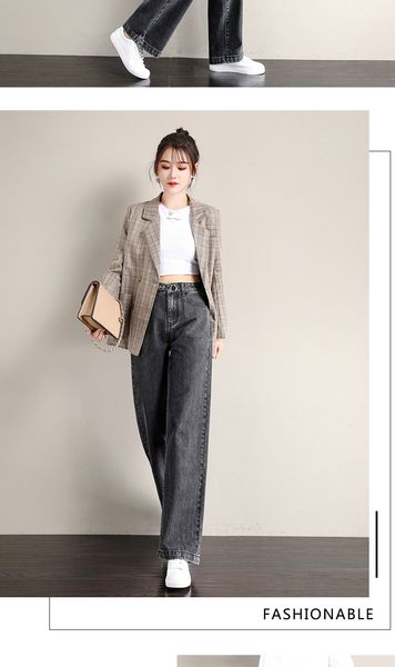 

dark grey the new season the drape loose mop wide-legged pants, White;black