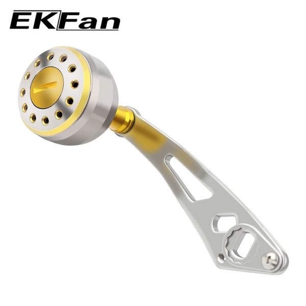

ekfan aluminum alloy 2000 series knobs fishing reel handle for baitcasting fishing reel tackle tools left right hand