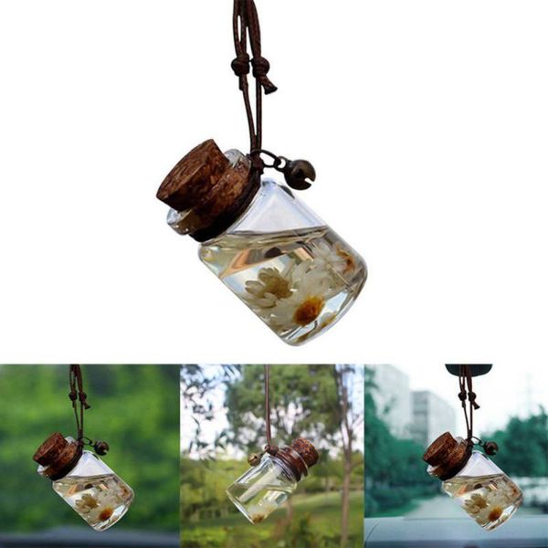 

car perfume bottle auto ornament perfume pendant empty hanging bottle car pendant air freshener for essential oils