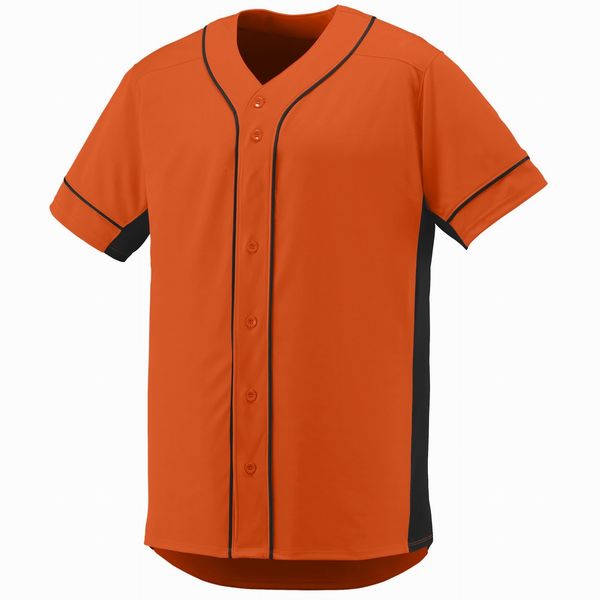 

456456 custom baseball blank jersey button down pullover men women size s-3xl, Blue;black