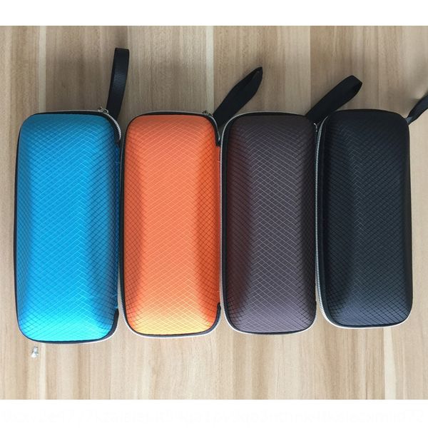 

square cloth box case anti-pressure black case glasses bag glasses cloth polarized test card silk cutter, Blue