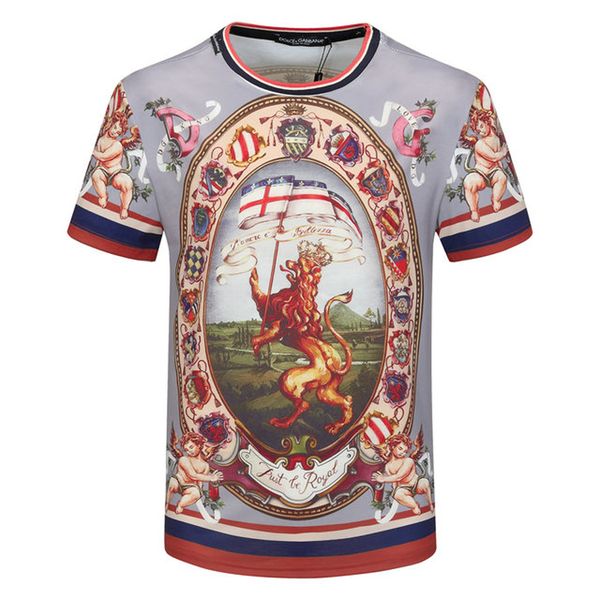 

dg brand herren mens designer t shirts fashion luxury designer t shirt firmata uomo summer mens tshirt tee shirts homme 9143