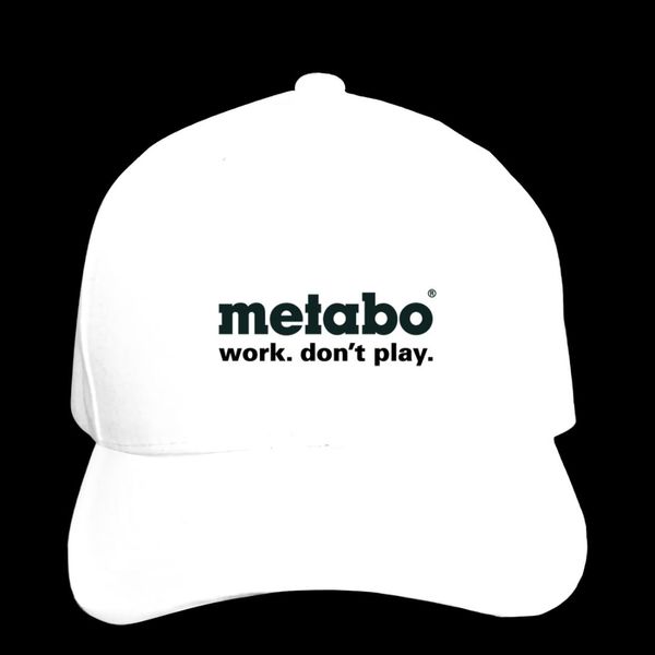 

baseball cap metabo manufacturing logo hat peaked cap, Blue;gray