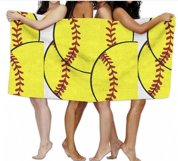 

11 colors baseball beach towel football rectangle towels microfiber bath towel summer blanket outdoor picnic carpat yoga mat 698