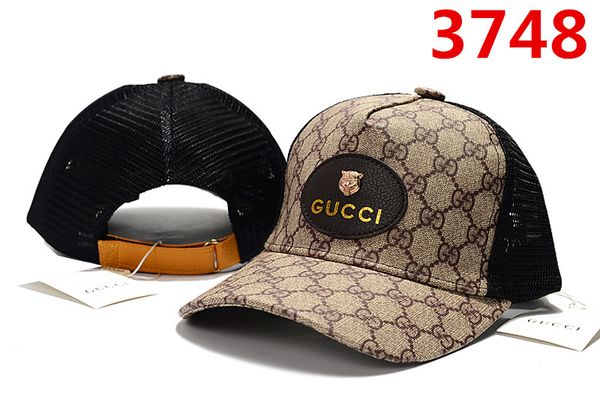 

Мода Strapback Cap Bee Tiger Wolf Холст Мужчины Женщины Шляпы Марка Дизайнер кости Snapback Спорт