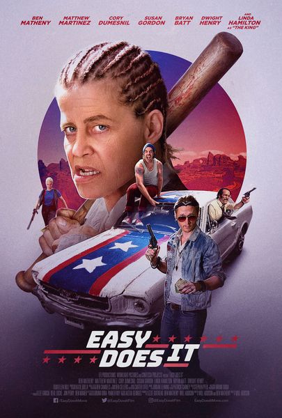 

easy does it poster silk art print new movie 01
