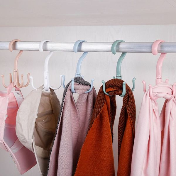 

s-shaped plastic hangers hooks for scarf apparel bag towels clothes home wardrobe organizer for home kits