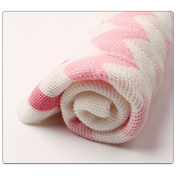 

baby blankets knitted woolen newborn super soft wrap infant swaddle warm kid inbakeren monthly toddler bedding bedding cover