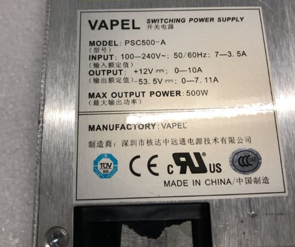 

power supply for huawei psc500-a 500w w0psa5000