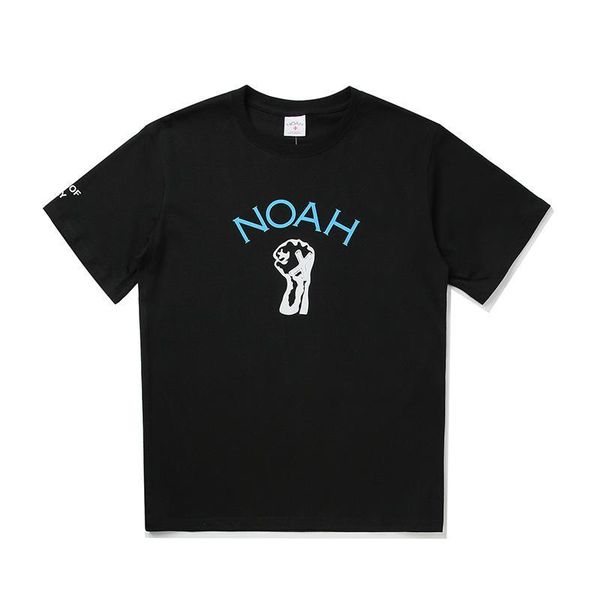 

luxury designer mens t-shirt street brand noah fist rock youth band logo t-shirt fashion couple outfit summer short tee, White;black
