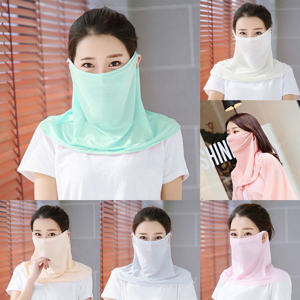 

1eiir multi-function neck headband skull face masks fashion scarf bandana scarf, Black