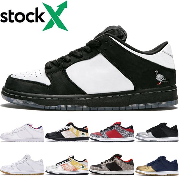 

dunk sb low men women running shoes panda pigeon white gum metallic sliver raygun tie dye white yellow lobster sneakers trainer shoes