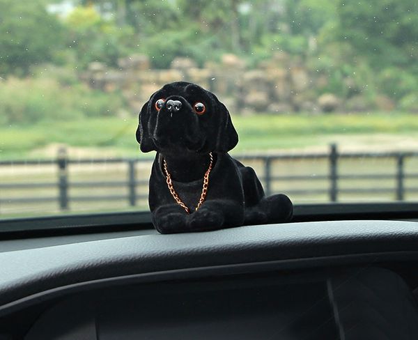 

1pc shaking dog car shake the dog's head wobbles and doesn't need batterie wag dog