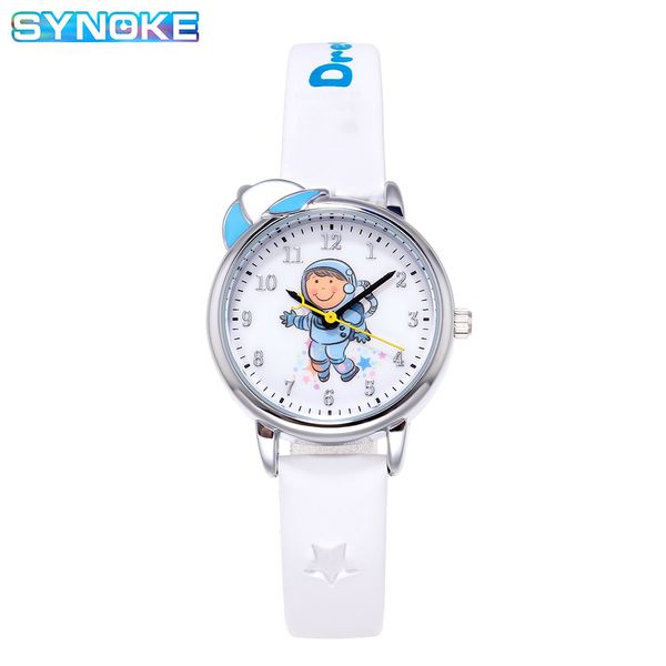 

cute pattern kids luxury watch quartz analog children designer watches for boys girls clock wristwatches gifts relogio feminino, Slivery;brown