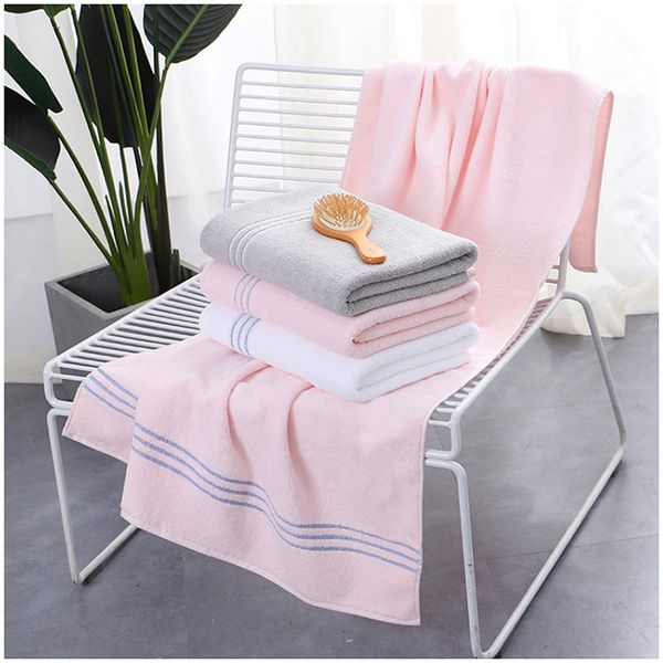 

100% cotton bath towels 70*140cm thick absorbent bath towel for adults home summer swimming sbort bathroom towels