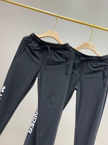 

2020 united states european sports korean pants mens trousers spring travel energetic cotton running trousers, Black