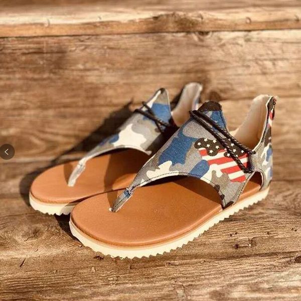 

woman rome leopard flip flop sandals women casual flats ladies non-slip shoes female zip plus size women's summer footwear, Black