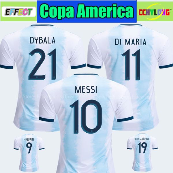 

Discount Thailand 2019 Argentina Soccer Jersey Copa America 2020 MESSI DYBALA HIGUAIN ICARDI Camisetas de futbol Kids Youth Soccer Shirt Kit