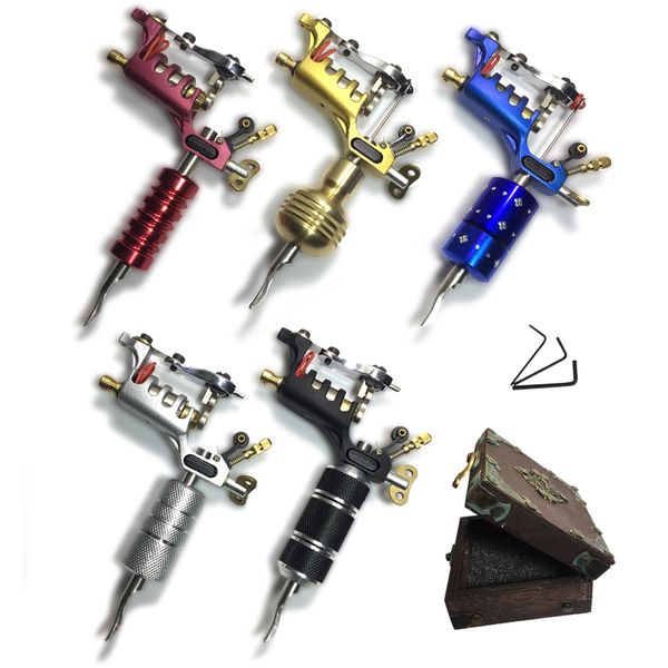 

10500rpm rotary tattoo pen gun/ aluminum alloy buniversal power strong tattoo machine 5 colors