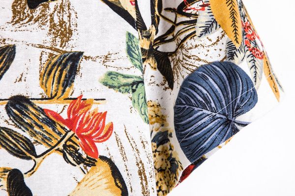 

mens ethnic short sleeve hip hop cotton linen print men hawaiian shirt blouse loose beach causal shirts retro shirt men clothes, White;black