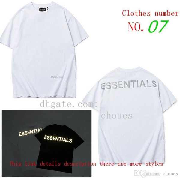 

a1 2020 fashion collection hip hop simple street skateboard t-shirt fg summer men women casual fashion short sleeves tee, White;black