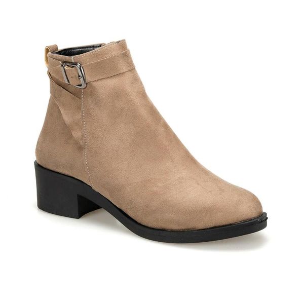 

flo drop11z sheepskin mink women 's boots butigo, Black