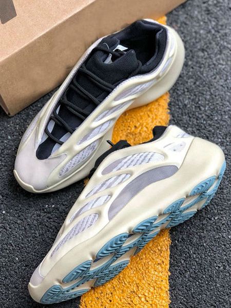 

2020 new 1 700 v3 azael black white 3m reflective kanye west men women running shoes sports sneakers