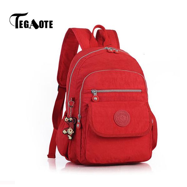 

tegaote women small backpack for teenage girl backpacks bag mini mochila feminine bolsa casual nylon waterproof bagpack 2019 cj191213
