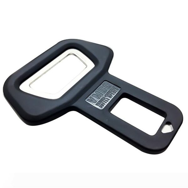

dual-use car safety belt clip car seat belt buckle vehicle-mounted bottle openers black selling