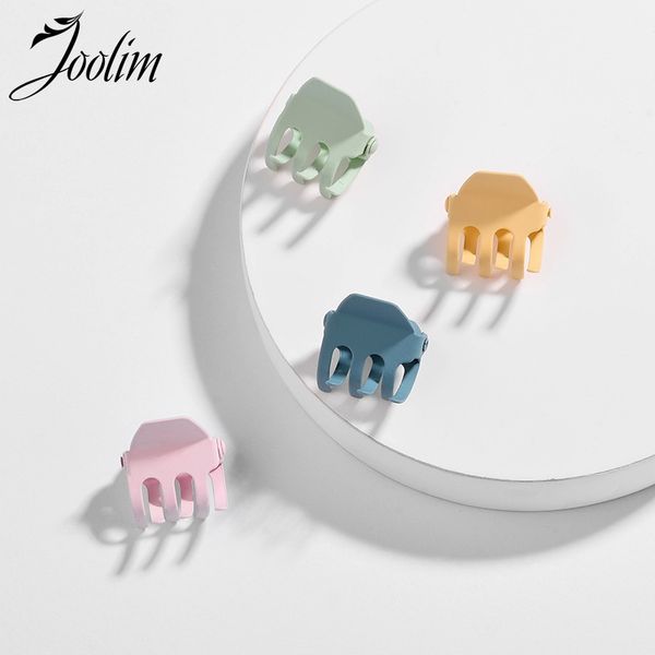 

joolim 4pcs/set cute pink blue yellow hair hair jewelry, Golden;white