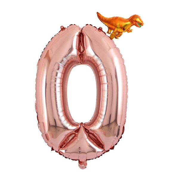 

rose gold number balloons grown-up kids toys for kids birthday party decor