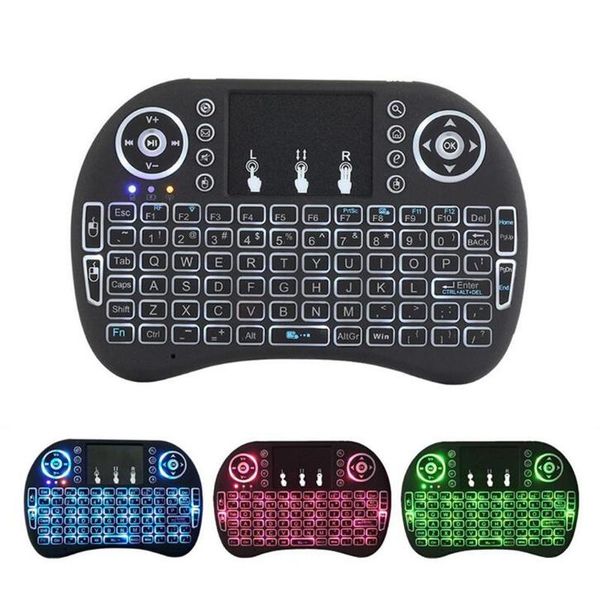 1 pçs i8 mini teclado 24g sem fio fly air mouse para mxq pro tx3 mini h96 x96 mini android tv box7011445