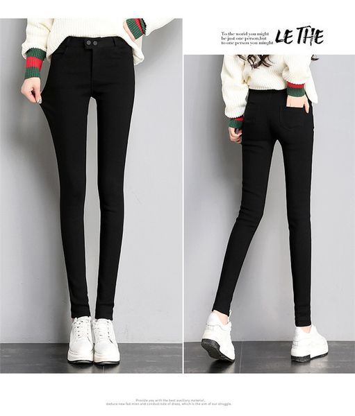 

new arrived autumn designer womens leggings brand pants for women fashion luxury womens fitness trousers s-3xl with wholesales, Black