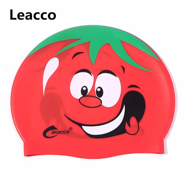 

lovely waterproof hat in pool diving swimming hat silicone swimming cap for children kids girls boys adults cartoon swim caps