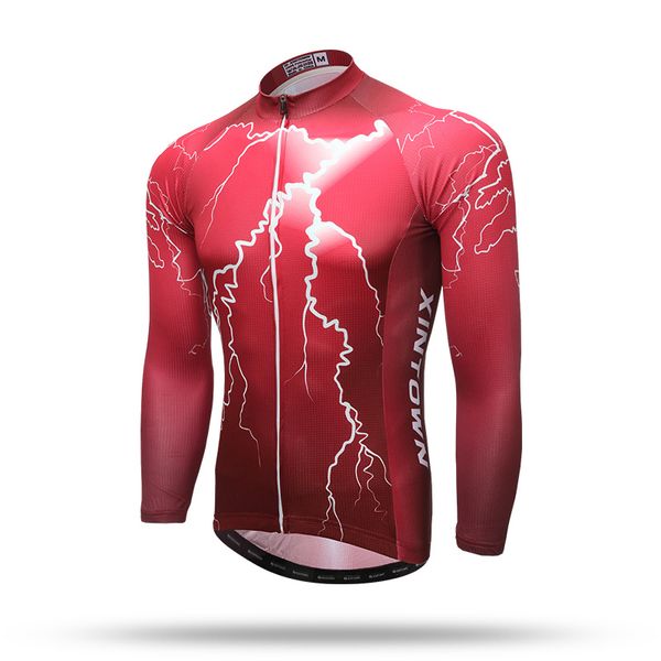

his/her jersey for the new age season long sleeve blouse male red bicycle