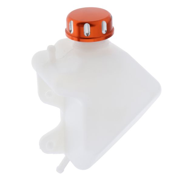 

new orange water bottle coolant reservoir tank for kawasaki