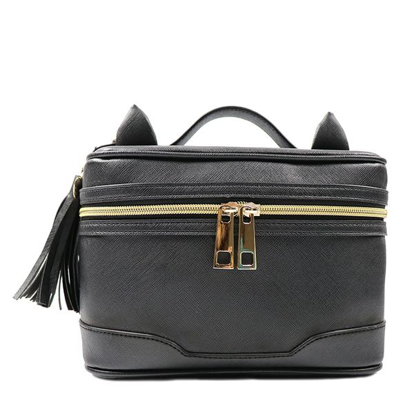 

sell multifunctional waterproof cosmetic for toiletry leather travel wash makeup bag