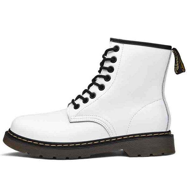 

new girl leather martin boots shoes for men women children non-slip warm boots fashion soft bottom boys girls boots kids sneakers, Black