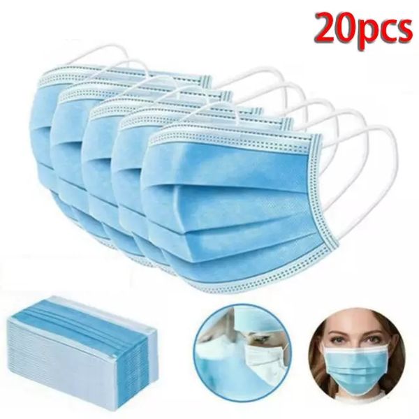 

elastic hanging ear type dustproof anti-foam disposable blue mask spot special model with meltblown layer non-woven disposable mask