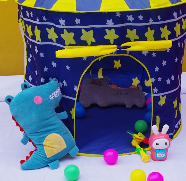 

cubby дом playhouse детский мультфильм замок палатка купол крытый открытый play игрушки палатки для девушки boy дети партия подарков синий р
