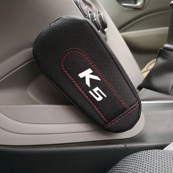 

leather thigh support knee pad handrail pad interior car accessories for kia k5