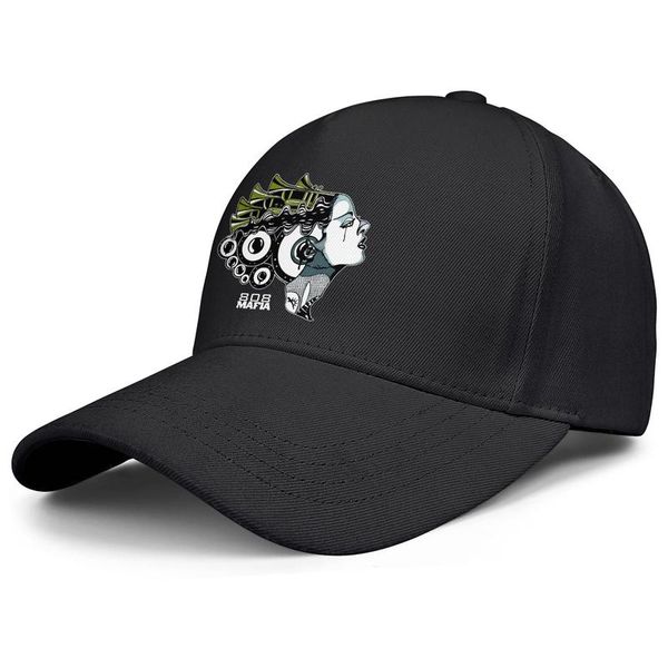 

fashion 808 mafia baseball cap cool stylish trucke hats logo, Blue;gray