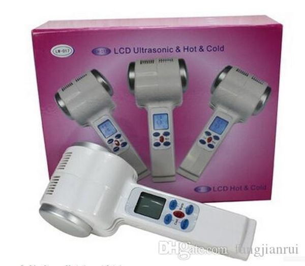 

portable ultrasonic cold and hammer with lcd screen ultrasonic and cold hammer liquid crystal digital ultrasonic introduction instru, Black;white
